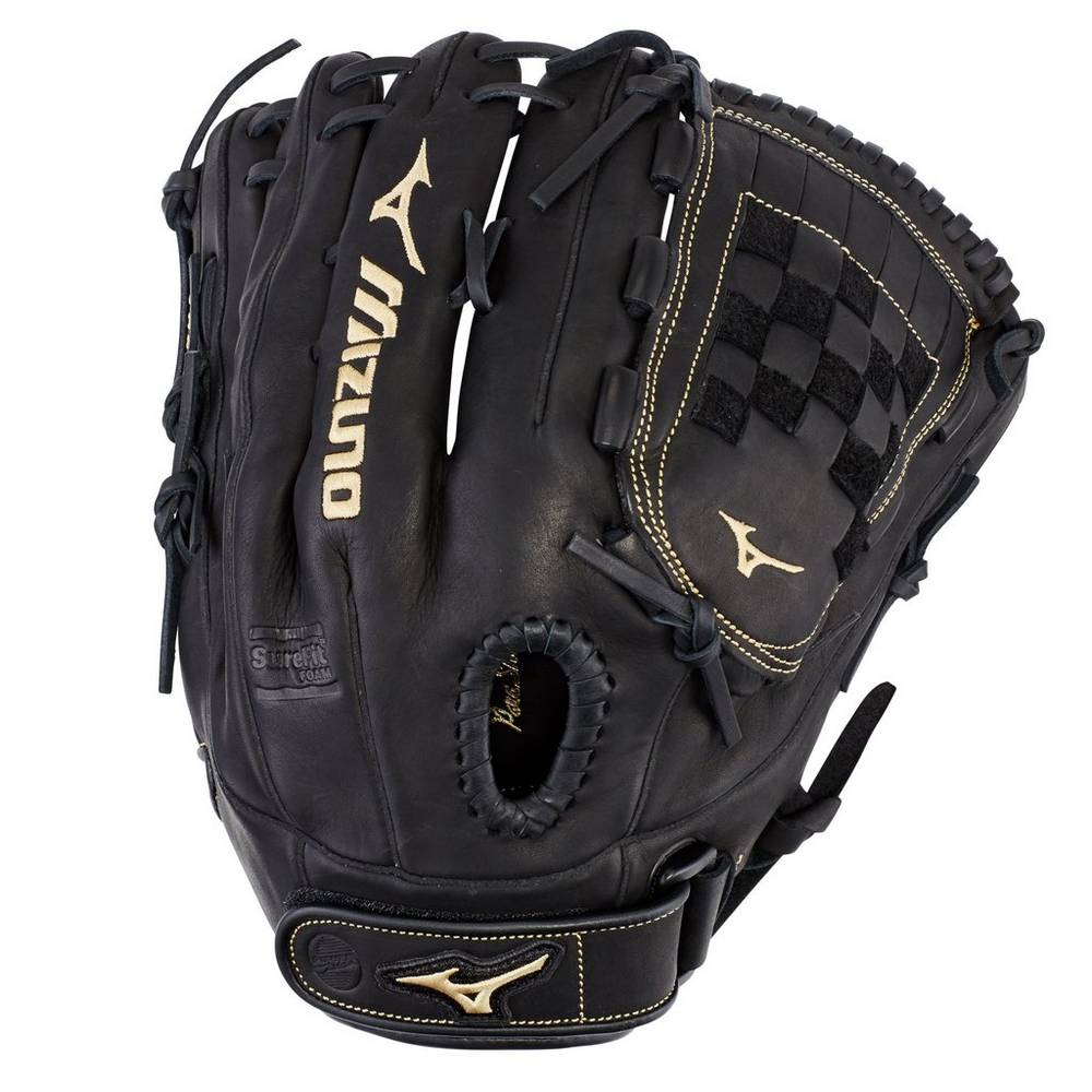 Guantes Mizuno MVP Prime Fastpitch 13" Mujer Negras Outlet GPEO-57892